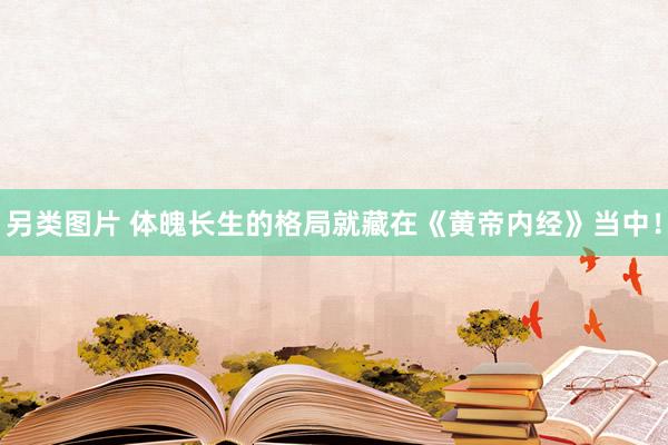 另类图片 体魄长生的格局就藏在《黄帝内经》当中！