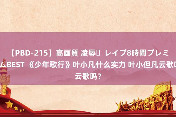 【PBD-215】高画質 凌辱・レイプ8時間プレミアムBEST 《少年歌行》叶小凡什么实力 叶小但凡云歌吗？