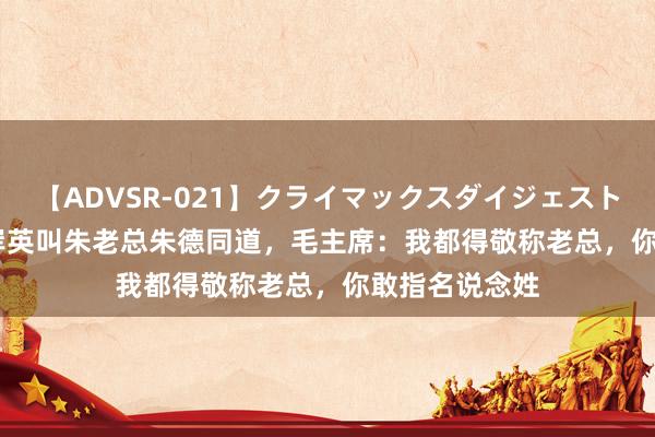 【ADVSR-021】クライマックスダイジェスト 姦鬼 ’10 毛岸英叫朱老总朱德同道，毛主席：我都得敬称老总，你敢指名说念姓