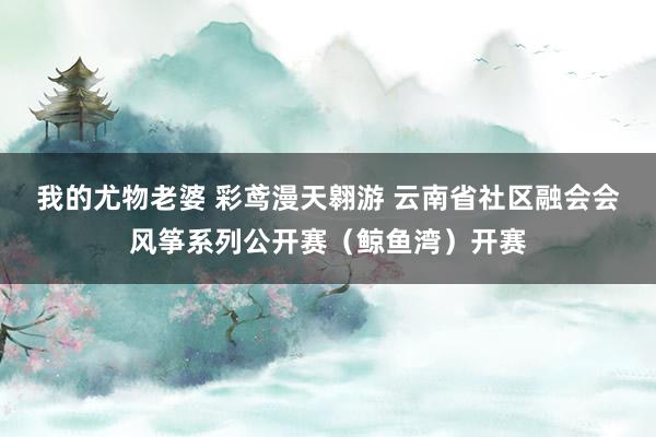 我的尤物老婆 彩鸢漫天翱游 云南省社区融会会风筝系列公开赛（鲸鱼湾）开赛